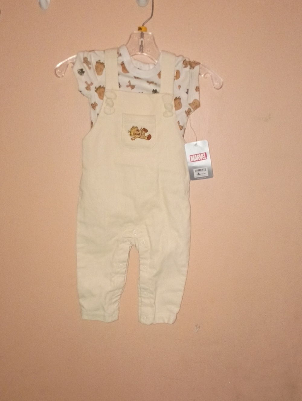 Marvel Groot Overalls Neutral For Boys Or Girls